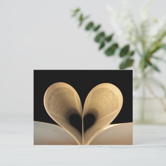 Liebe Postkarte (Stehend Vorderseite)