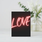 Liebe Postkarte (Stehend Vorderseite)