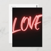 Liebe Postkarte (Vorne/Hinten)