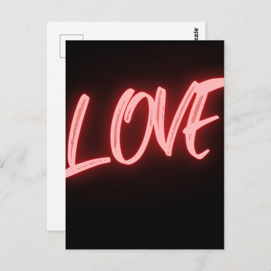 Liebe Postkarte (Vorne/Hinten)