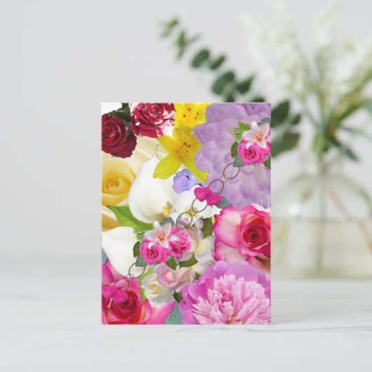 Liebe Postkarte (Stehend Vorderseite)
