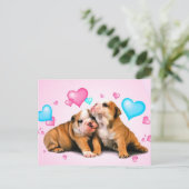 Liebe Postkarte (Stehend Vorderseite)