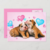 Liebe Postkarte (Vorne/Hinten)