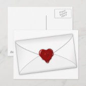 Liebe Postkarte (Vorne/Hinten)