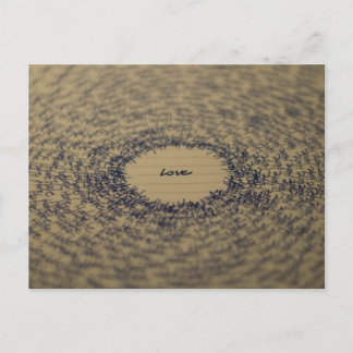 Liebe Postkarte