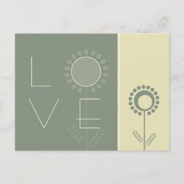 Liebe Postkarte