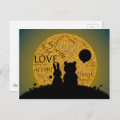 Liebe Postkarte (Vorne/Hinten)