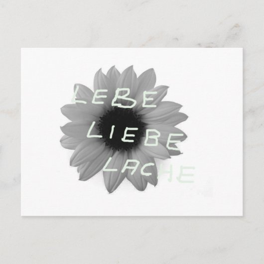 liebe postkarte (Vorderseite)