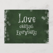 Liebe Postkarte (Vorderseite)