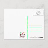 Liebe Postkarte:. Postkarte (Rückseite)