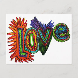 Liebe Postkarte:. Postkarte