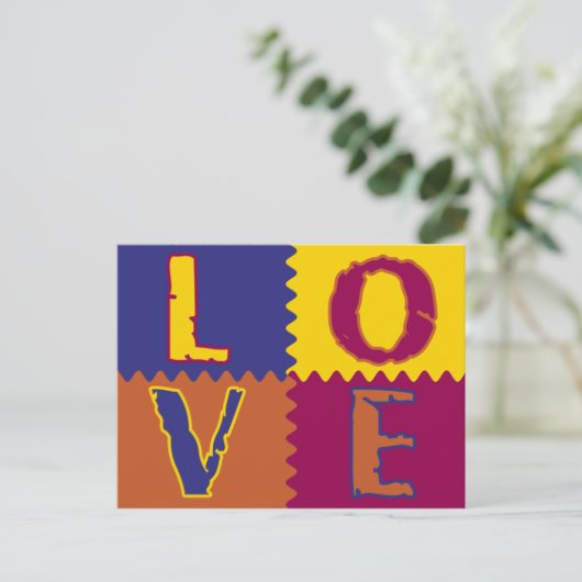 Liebe Postkarte Serie 2 (Stehend Vorderseite)