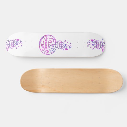 Liebe-Potion #9 Frauenschuh Skateboard (Horizontal)
