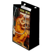 Liebe Potion - Evelyn De Morgan Gemälde Kleine Geschenktüte (Rückseite Schrägansicht)