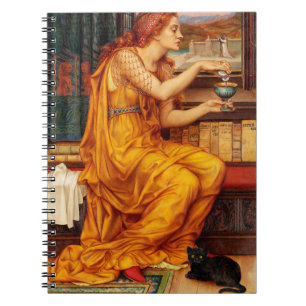 Liebe Potion - Evelyn De Morgan Gemälde Notizblock