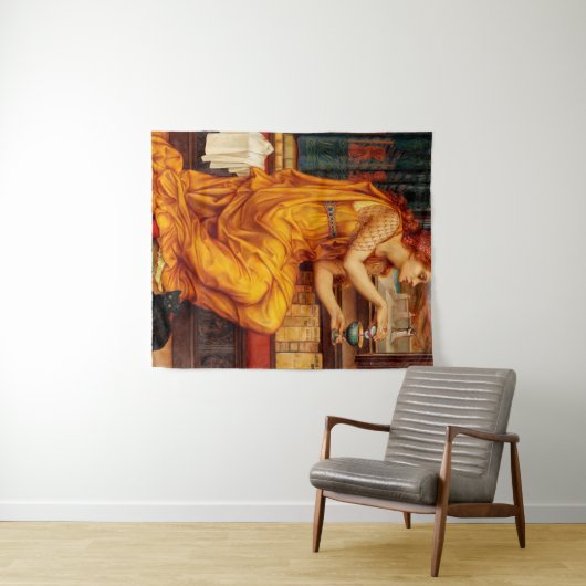Liebe Potion - Evelyn De Morgan Gemälde Wandteppich (Beispiel (Horizontal))