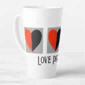 Liebe Potion Keramik Latte Tasse (Linke Ecke)