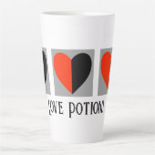Liebe Potion Keramik Latte Tasse (Vorderseite)