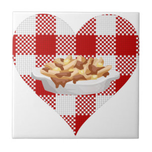 Liebe Poutine Fliese