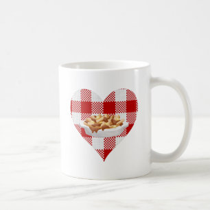 Liebe Poutine Kaffeetasse