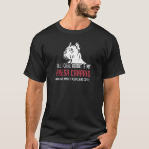 Liebe Presa Canario Funny Geschenk T-Shirt