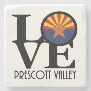 LIEBE Prescott Tal Arizona Steinuntersetzer