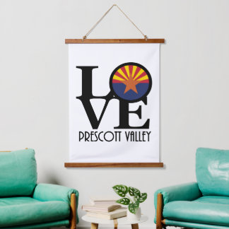 LIEBE Prescott Tal Arizona Wandteppich Mit Holzrahmen