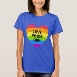 Liebe Pride Day Blue T-Shirt