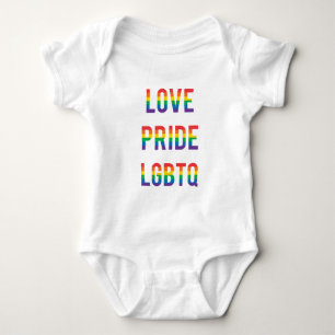 Liebe Pride LGBTQ Baby Strampler