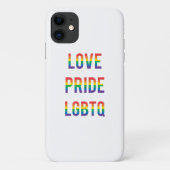 Liebe Pride LGBTQ Case-Mate iPhone Hülle (Rückseite)