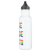 Liebe Pride LGBTQ Edelstahlflasche (Rechts)