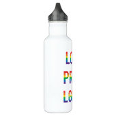 Liebe Pride LGBTQ Edelstahlflasche (Links)
