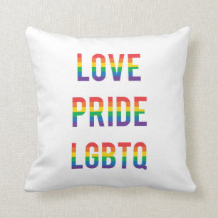 Liebe Pride LGBTQ Kissen