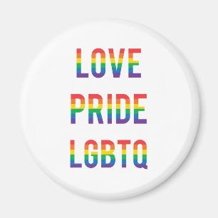 Liebe Pride LGBTQ Magnet
