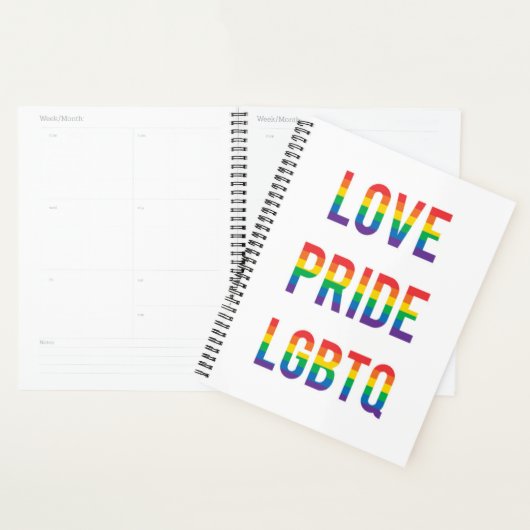 Liebe Pride LGBTQ Planer (Anzeige)