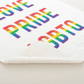 Liebe Pride LGBTQ Sherpadecke (3/4)