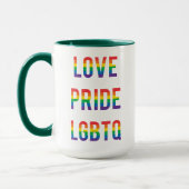 Liebe Pride LGBTQ Tasse (Links)