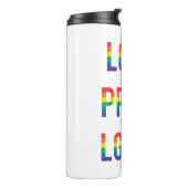 Liebe Pride LGBTQ Thermosbecher (Nach links gedreht)