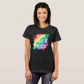 Liebe Pride Pride Gay Rainbow Pride Mont T-Shirt (Vorne ganz)