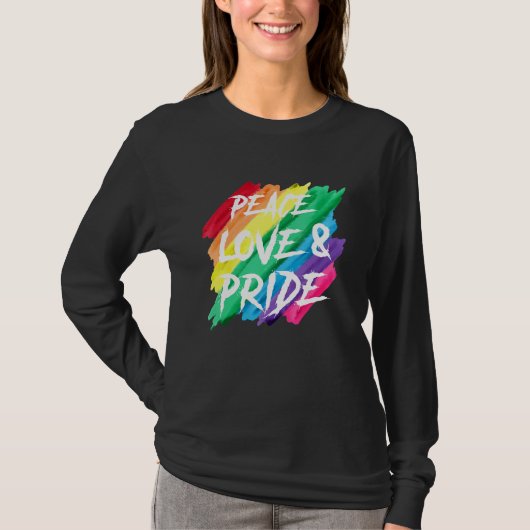 Liebe Pride Pride Gay Rainbow Pride Mont T-Shirt (Vorderseite)