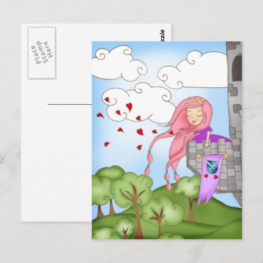 Liebe Princess - Postkarten (Vorne/Hinten)