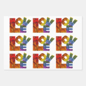 Liebe Prior Floral Wrapping Paper Set Geschenkpapier Set (Vorderseite)