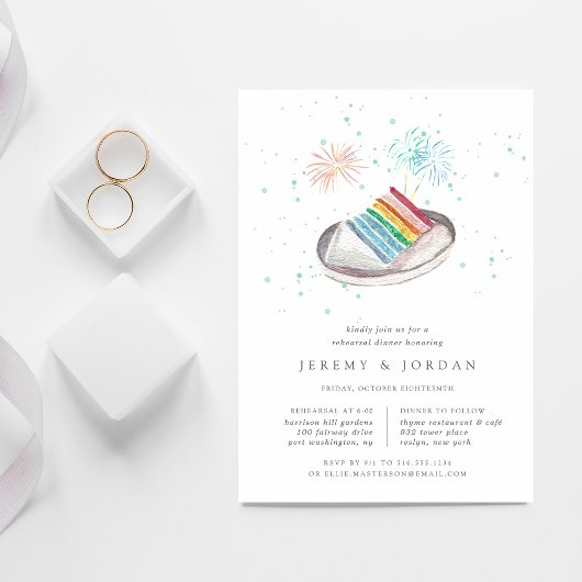 Liebe | Probe - Abendessen Einladung