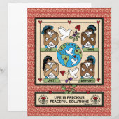 Liebe & Protect 1_Flachpapier Blatt 8.5"x11" (Vorne/Hinten)