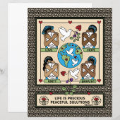 Liebe & Protect 2_8.5"x11"_Blatt Papier (Vorne/Hinten)