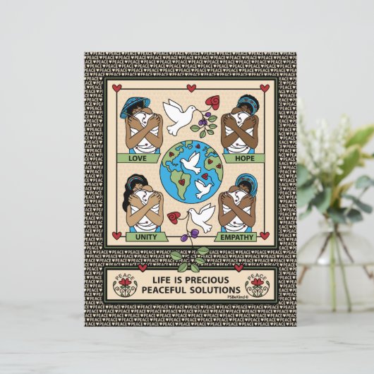 Liebe & Protect 2_8.5"x11"_Blatt Papier (Stehend Vorderseite)