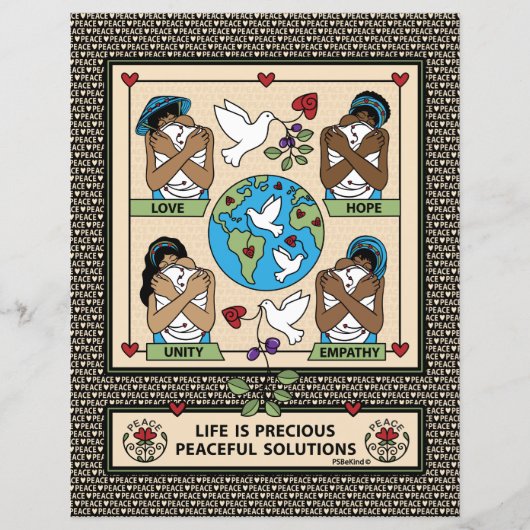 Liebe & Protect 2_8.5"x11"_Blatt Papier (Vorderseite)