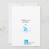 Liebe & Protect 4_5"x7" Flachkarte Ankündigung (Rückseite)