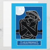 Liebe & Protect 4_Flachpapier Blatt 8.5"x11" (Vorne/Hinten)