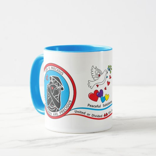 Liebe & Protect 4_Red Tasse (Vorderseite Links)